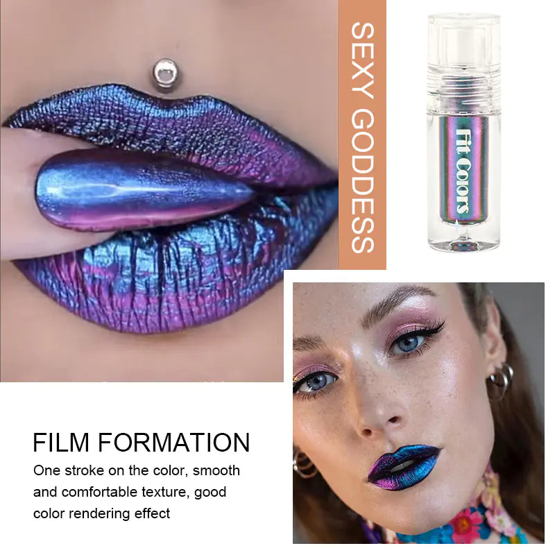 Pigmentos de Sombras de Ojos Multicromo Aurora de Larga Duración