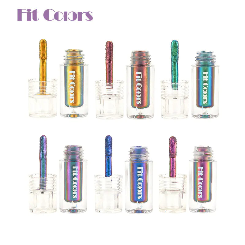 Pigmentos de Sombras de Ojos Multicromo Aurora de Larga Duración
